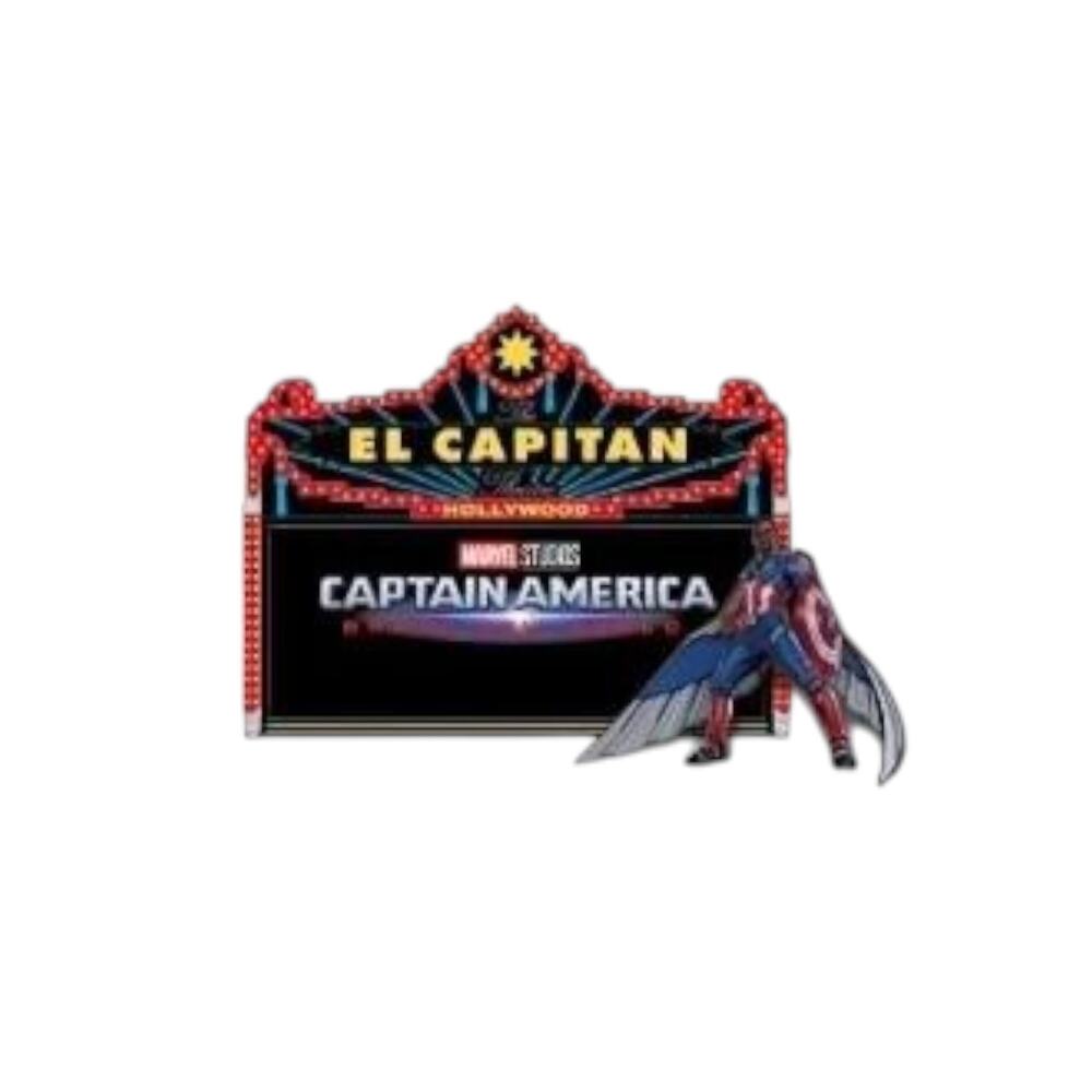 DSSH Disney Studio Store Hollywood Captain America Marquee LE 400 Pin New World